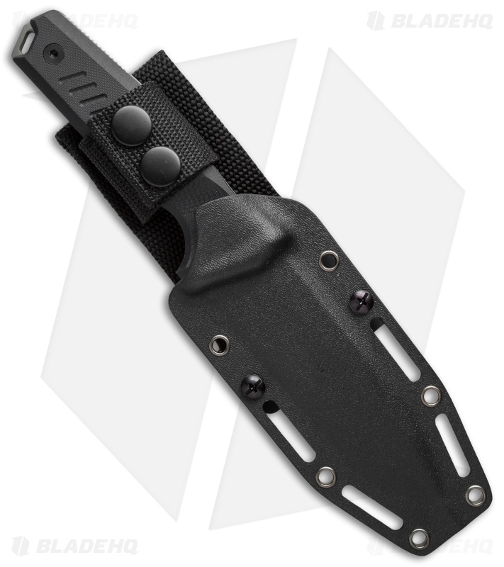 Steel Will Knives Cager 1410 Fixed Blade Knife Black G-10 (4.375" Satin)