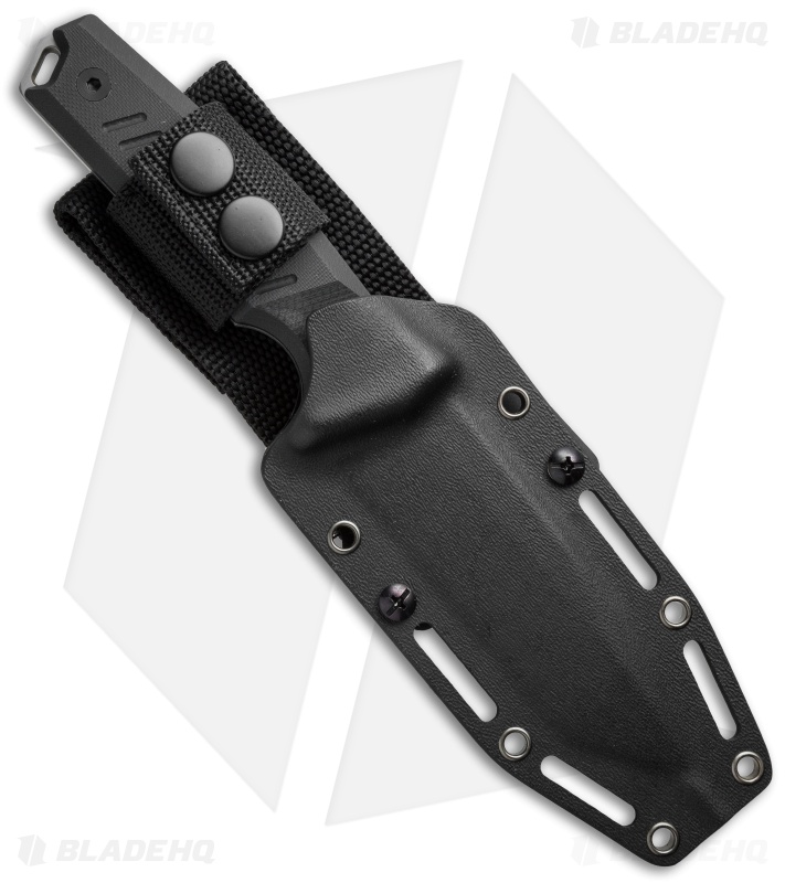 Steel Will Knives Cager 1420 Tanto Fixed Blade Knife Black G-10 (4.375" Satin)