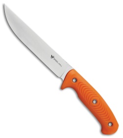 Steel Will Roamer Fixed Blade Knife Orange TPE (6.375" Satin) R375-1OR 