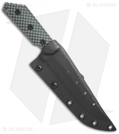 Strider MK1C GG Fixed Blade Knife OD Green G-10 (5.5" Stonewash)