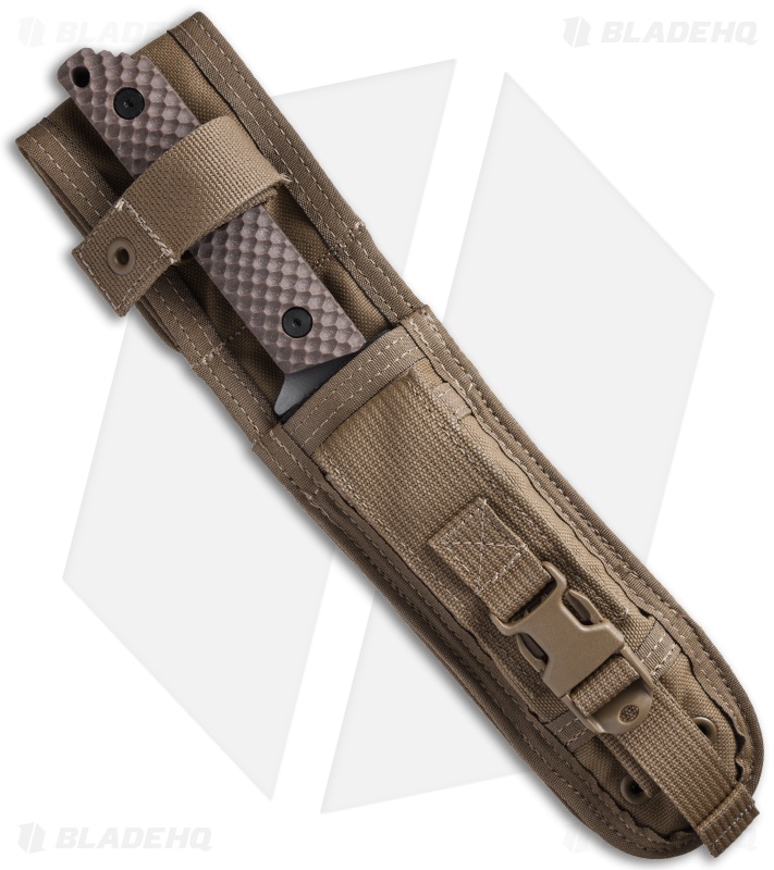 Strider VB-SS Tanto Knife Gunner Grip Coyote G-10 (5.5