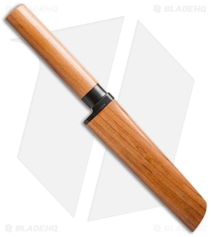 Suncraft Kakugata Fixed Blade Knife Varnished Wood (3.75" Satin) DCI429F
