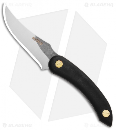 Svord Amerikiwi Skinning Fixed Blade Knife Black (3.3" Satin)