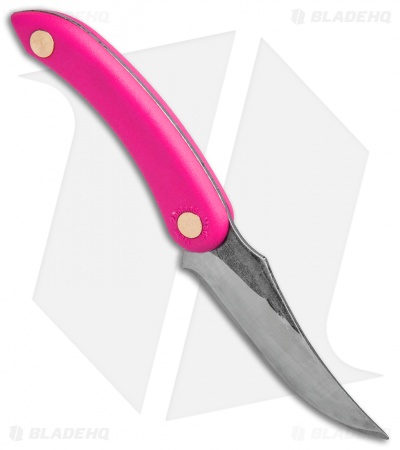 Svord Amerikiwi Skinning Fixed Blade Knife Pink (3.3" Satin)