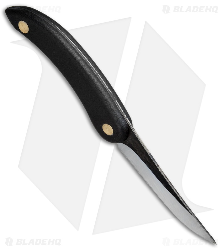 Svord Puukko Fixed Blade Knife Black (4.25" Satin)