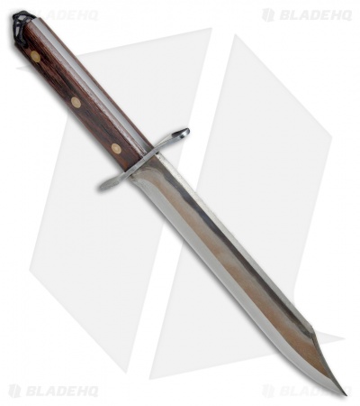 Svord Von Tempsky Bowie Limited Edition Fixed Blade Brass Sheath (11" Flamed)