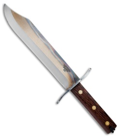 Svord Von Tempsky Bowie Limited Edition Fixed Blade Brass Sheath (11" Flamed)