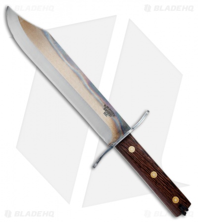 Svord Von Tempsky Bowie Limited Edition Fixed Blade Brass Sheath (11" Flamed)