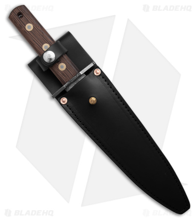 Svord Von Tempsky Fighter Dagger Fixed Blade Knife Wenge Wood (8.5" 2-T Raw/Sat)