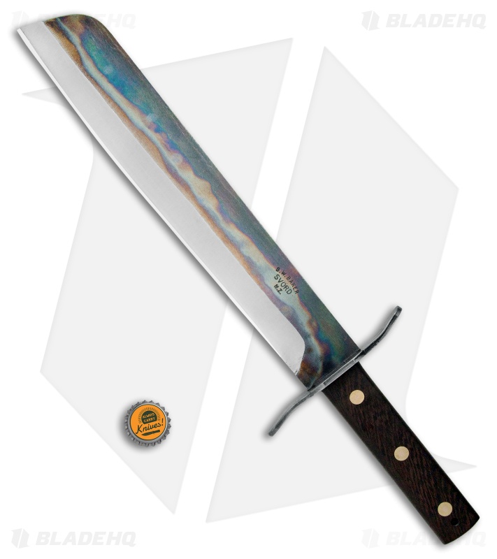 Svord Von Tempsky Golok Fixed Blade Knife Wenge (13.25" Patina)