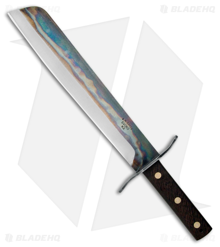 Svord Von Tempsky Golok Fixed Blade Knife Wenge (13.25" Patina)