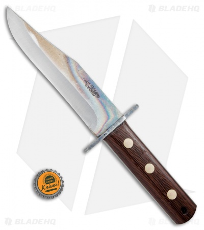 Svord Von Tempsky L.E. Ranger VTR Fixed Blade Brass Sheath (6.5" Two-Tone Plain)