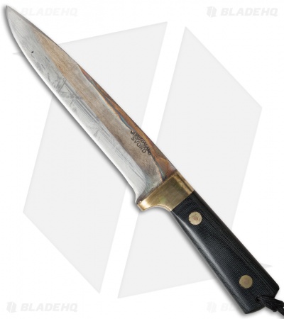 Svord PSB Master Cutler Range Drop Point Fixed Blade Knife Micarta (7.125" Heat)