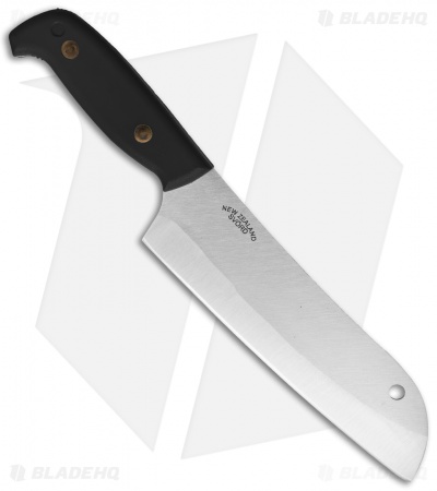 Svord Kiwi Santoku Chef Fixed Blade Knife Black (7.25" Satin) 
