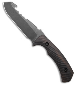 Toor Knives Egress Outlaw Fixed Blade Knife  (4.875" Black)