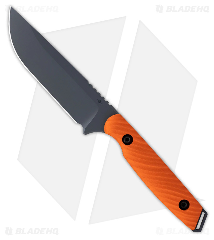 Toor Knives Field 2.0 Fixed Blade Knife Back Country Blaze (3.75" Gray)