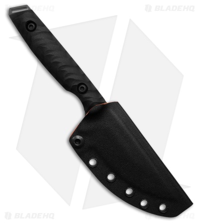Toor Knives Field 3.0 Fixed Blade Knife Black Wood (3.8" Spanish Moss Ebony)