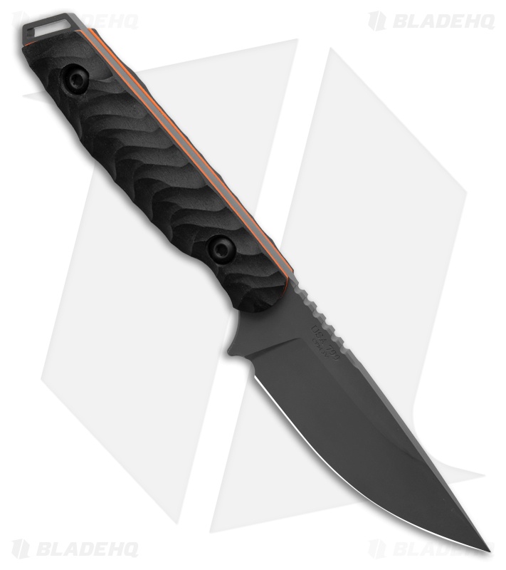 Toor Knives Field 3.0 Fixed Blade Knife Black Wood (3.8" Spanish Moss Ebony)
