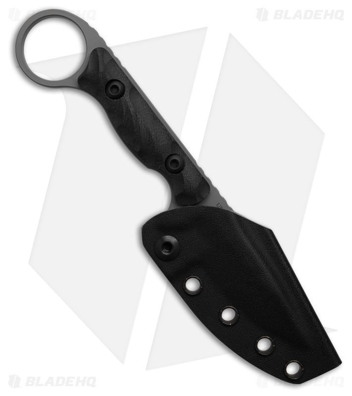 Toor Knives Jank Shank S Tactical Fixed Blade Knife Phantom Gray (3" Gray)