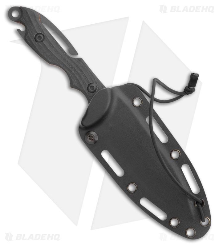 Toor Knives M.U.F. Diver Fixed Blade Knife Havoc Black G-10 (4.25" Black)