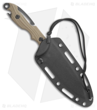 Toor Knives M.U.F. Diver Fixed Blade Knife Spitfire Green G-10 (4.25" Black)