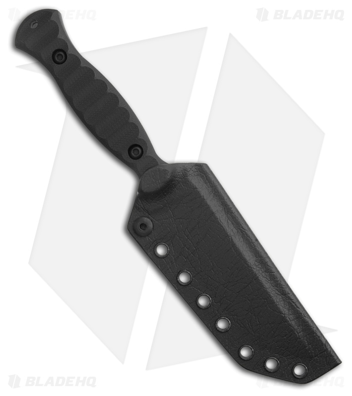 Toor Knives Overlord Shadow Fixed Blade Knife (4.50" Black)