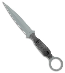 Toor Knives Specter R Dagger Fixed Blade Knife Phantom Gray (4.25" Gray)