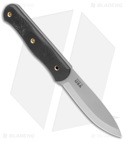 TOPS Knives D Fly 4.5 Canadian Bushcraft Knife Micarta (Bead Blast)