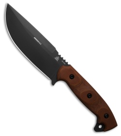 TOPS Knives Josh Navarrete Armado 6.5 Fixed Blade Knife Tan Micarta (6.5" Gray)