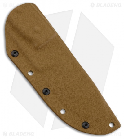 TOP Knives Kodiak Jac 2 Fixed Blade Knife Green Micarta (4.25" Tan) JAC-02
