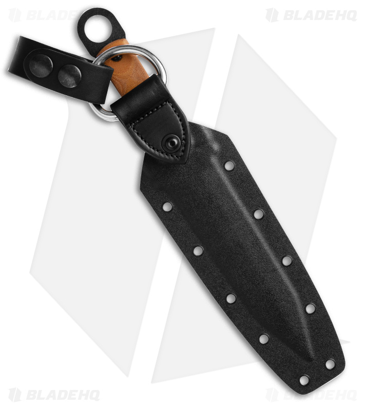 TOPS Knives Modern Gladius Knife (6.5" Black Traction Coating) MGLAD-01