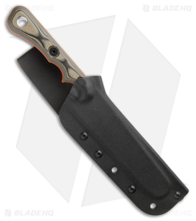 TOPS Knives Muley Saw w/ Gut Hook Fixed Blade Knife G-10 (4.5" SW) MSAW-01
