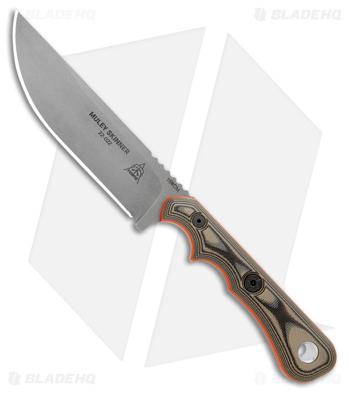 TOPS Knives Muley Combo w/ Leather Sheath (Skinner & Saw) MCMB-01