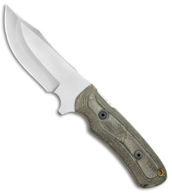 TOPS Knives Shadow Hunter Sportsman Fixed Blade Gray Micarta (4" Gray) SH-99