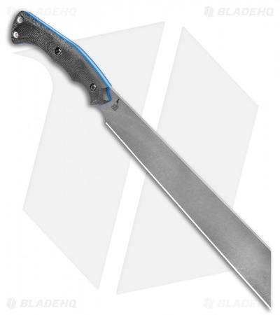 TOPS Knives Storm Vector Fixed Blade Knife Black Micarta (12.5" Gray)