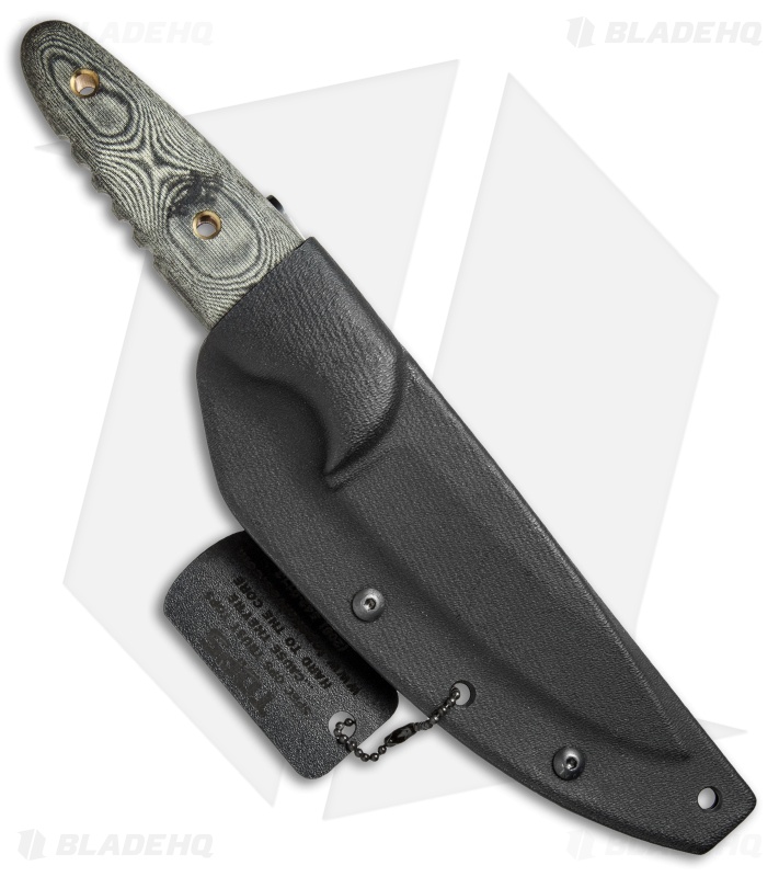 TOPS Knives UTE XL Knife Fixed Blade (4.25" Grey) UTE-XL03HP