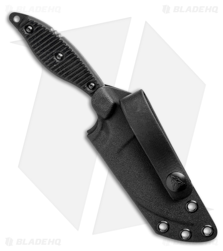 TOPS Knives Unzipper Fixed Blade Knife Black G-10 UNZ-01 - Blade HQ