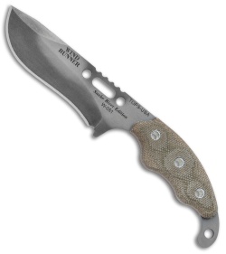 TOPS Knives Wind Runner SRE Fixed Blade Green Micarta (3" Black River Wash)