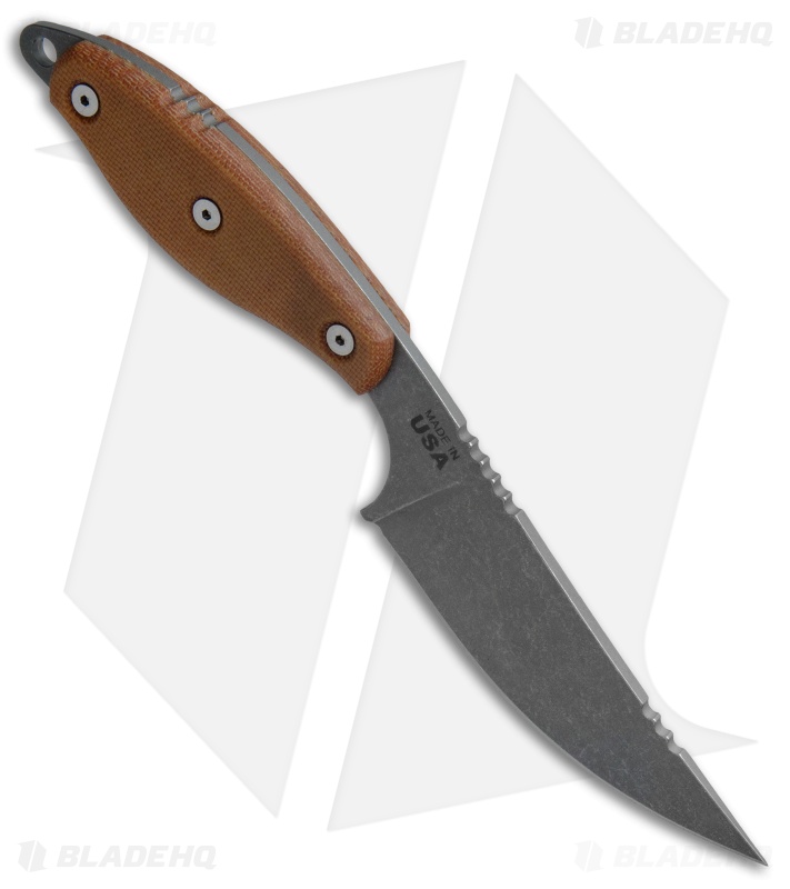 TOPS Knives Lioness Rockies Edition Fixed Blade Knife Tan Micarta (SW) LION-TBF