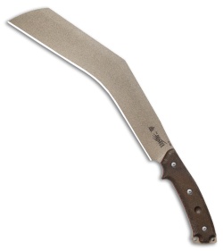 TOPS Knives The Bestia Fixed Blade Knife Green Micarta (13" Tan) 