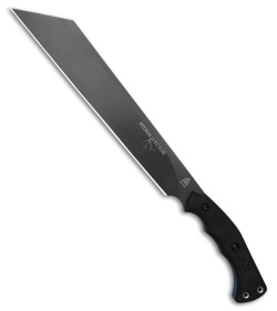 TOPS Knives Storm Vector Fixed Blade Knife Black Micarta (12.50" Sniper Gray)