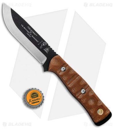 TOPS Knives BOB Brothers of Bushcraft Knife Rocky Mountain (4.625" Black)