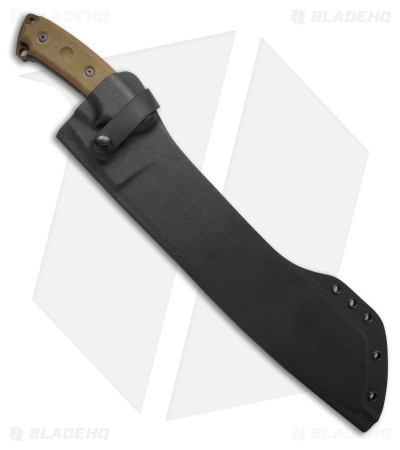 TOPS Knives El Chete Fixed Blade Chopper Knife (12" Bronze) ELCH-03