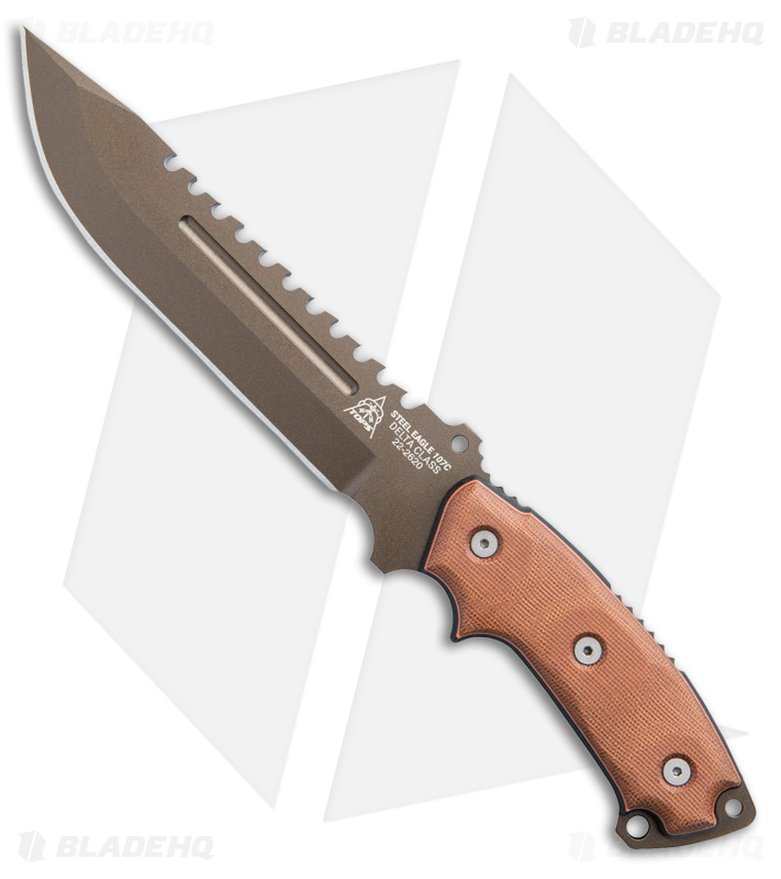 TOPS Steel Eagle 107C Delta Class Tan Mic (Brnz) - Blade HQ TOPS Steel Eagle 107C Delta Class Tan Mic (Brnz) - Blade HQ