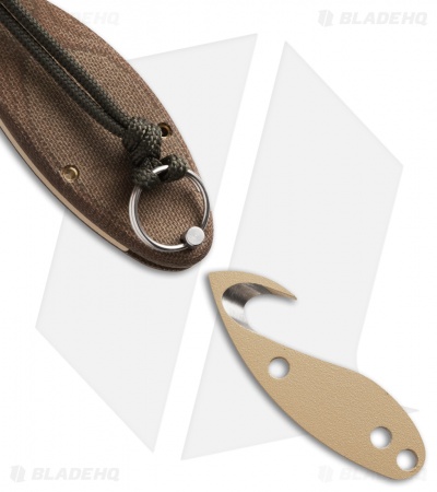 TOPS Knives Backwoods Skinner Fixed Blade Knife (3" Tan) SKIN-01