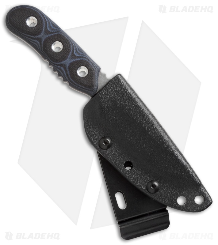 TOPS Knives Blue Otter Knife G-10 (3.5" Gray) BLUOT-01