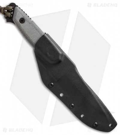 TOPS Knives Dawn Warrior Knife Micarta (5.125" Black) DW-33
