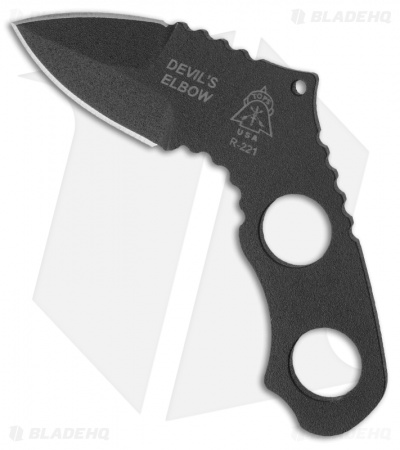 TOPS Knives Devil's Elbow Knife Fixed Blade (1.75 TOPS Knives Devil's Elbow Knife Fixed Blade (1.75
