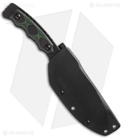 TOPS Knives Green Badger Knife (3.75" Black) GNBR-01