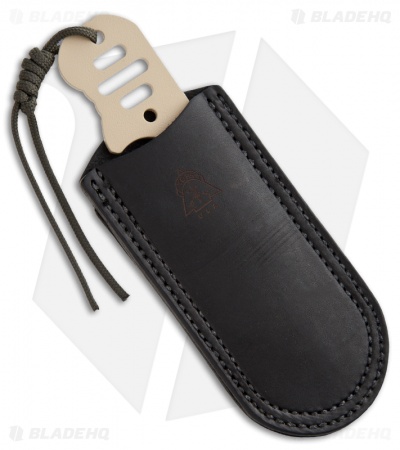 TOPS Knives FDX 66 Fixed Blade Knife (2.75" Tan) FDX-66